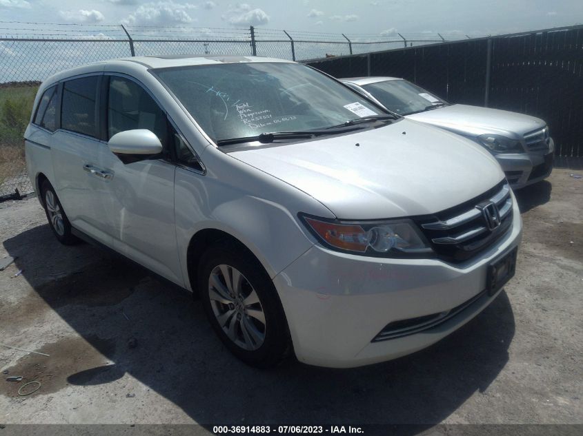 2014 HONDA ODYSSEY EXL - 5FNRL5H63EB083467