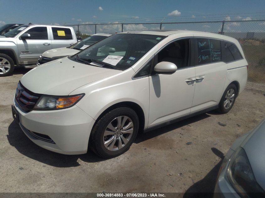 2014 HONDA ODYSSEY EXL - 5FNRL5H63EB083467