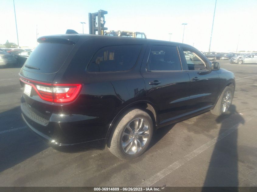 2020 DODGE DURANGO GT - 1C4RDHDG9LC162665