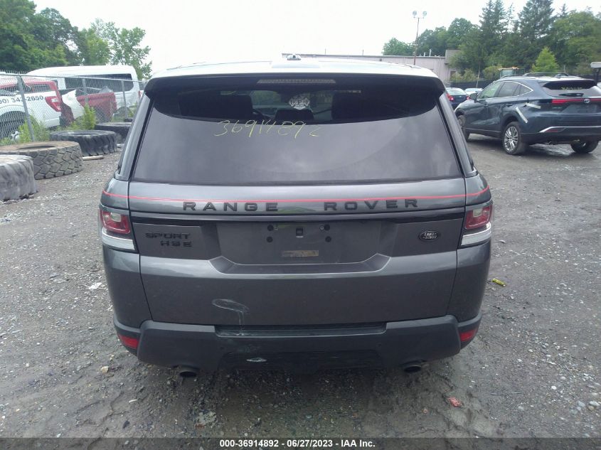 2014 LAND ROVER RANGE ROVER SPORT HSE - SALWR2WF7EA353496