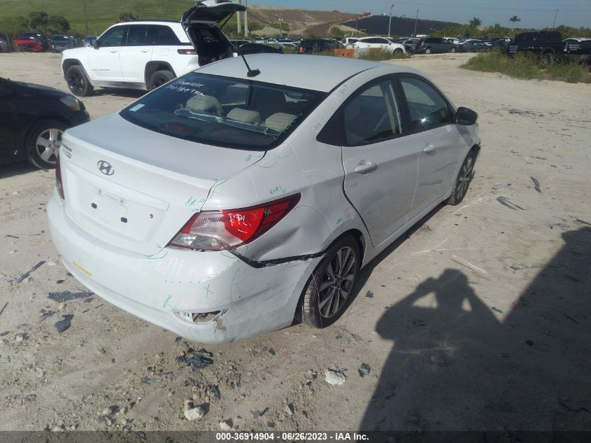 2017 HYUNDAI ACCENT SE - KMHCT4AEXHU364917