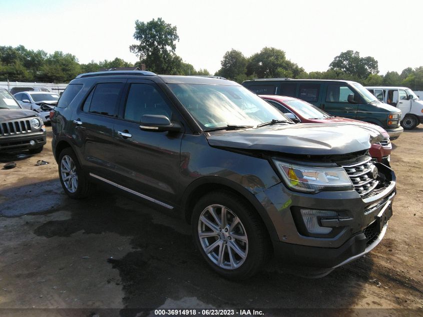 2017 FORD EXPLORER LIMITED - 1FM5K8F82HGB13281