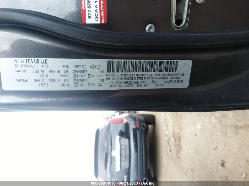 2018 JEEP COMPASS LATITUDE - 3C4NJDBB9JT373485