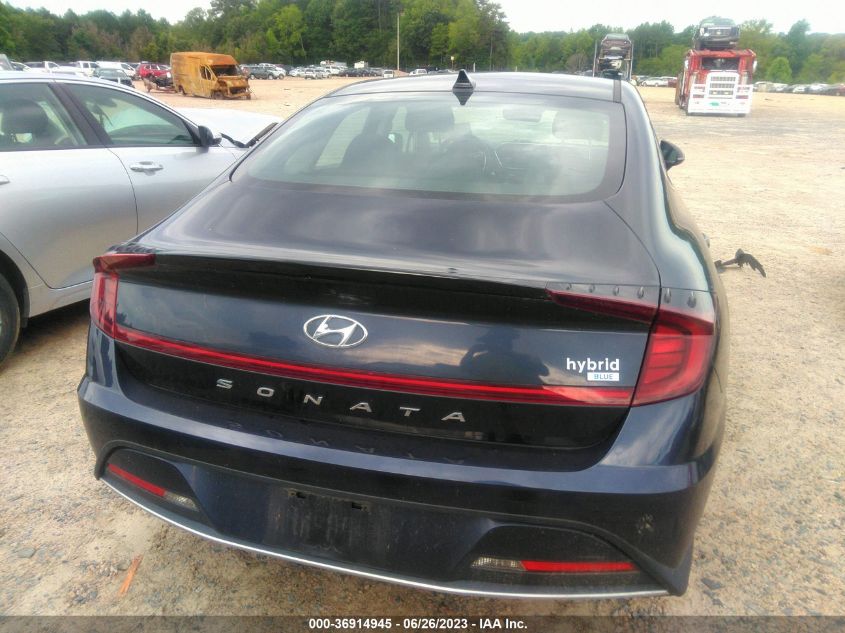 KMHL24JJ3MA017537 Hyundai Sonata Hybrid HYBRID/BLUE 17