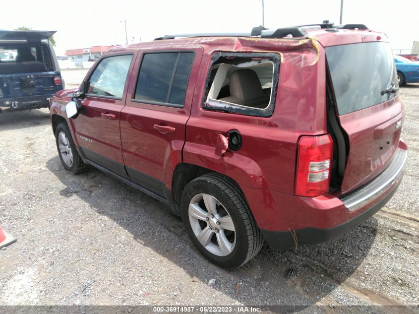 2014 JEEP PATRIOT LIMITED - 1C4NJPCB1ED782141