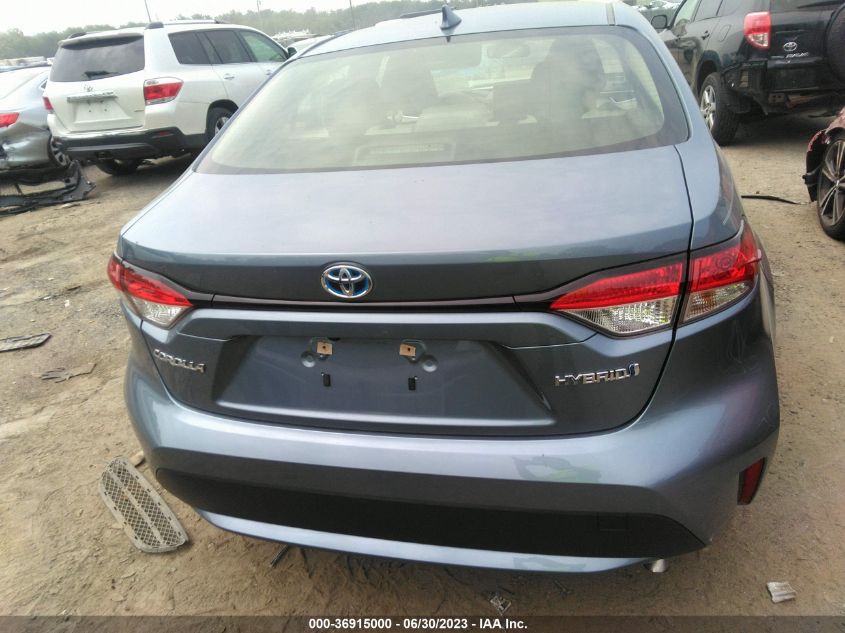 2021 TOYOTA COROLLA HYBRID LE - JTDEAMDE4MJ003001