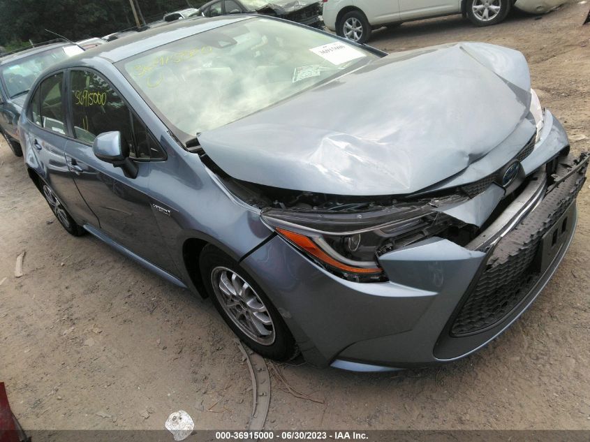 2021 TOYOTA COROLLA HYBRID LE - JTDEAMDE4MJ003001