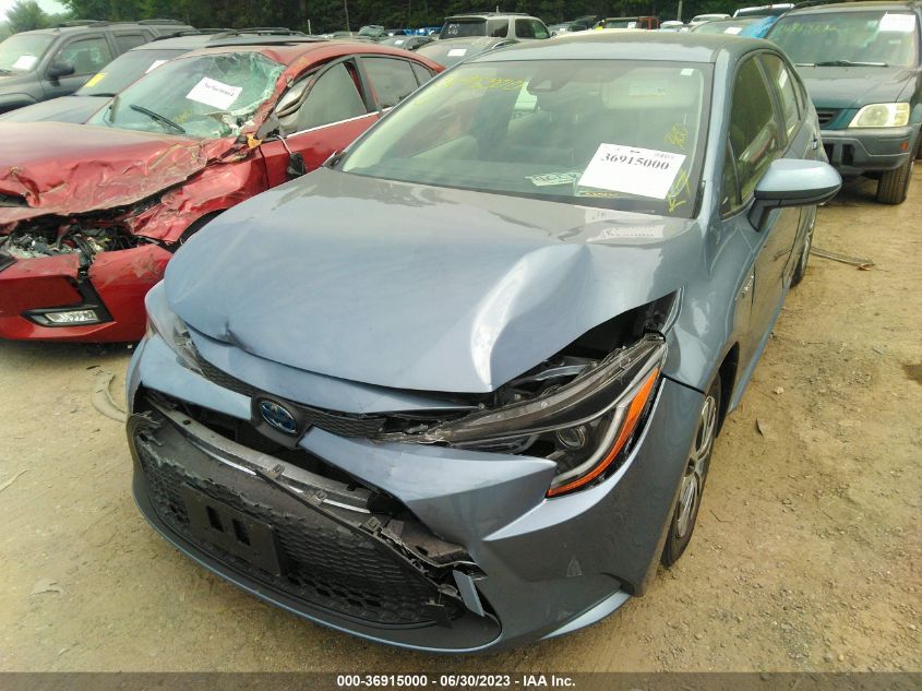 2021 TOYOTA COROLLA HYBRID LE - JTDEAMDE4MJ003001