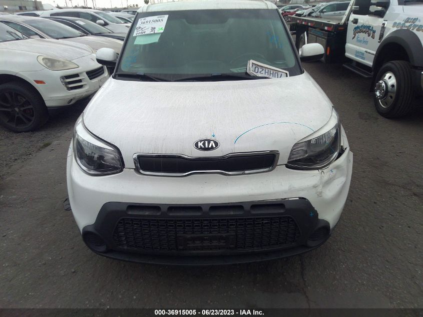 2016 KIA SOUL BASE - KNDJN2A27G7342421
