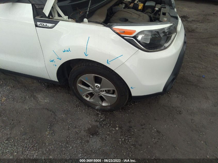 2016 KIA SOUL BASE - KNDJN2A27G7342421