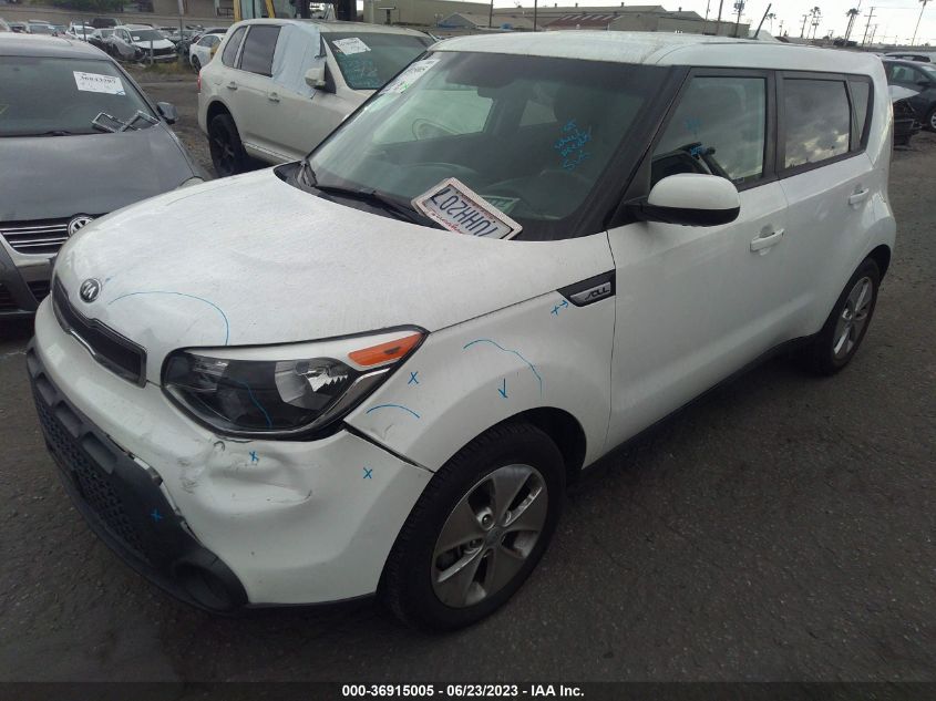 2016 KIA SOUL BASE - KNDJN2A27G7342421