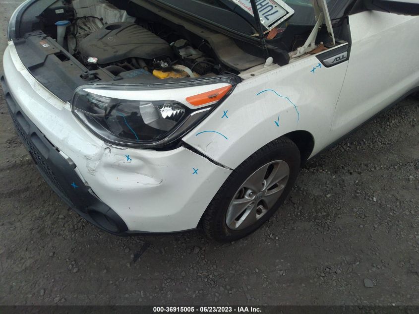 2016 KIA SOUL BASE - KNDJN2A27G7342421