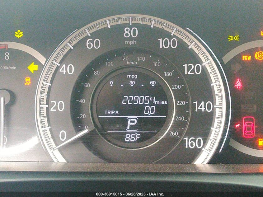 2014 HONDA ACCORD SEDAN EX-L - 1HGCR2F89EA038907
