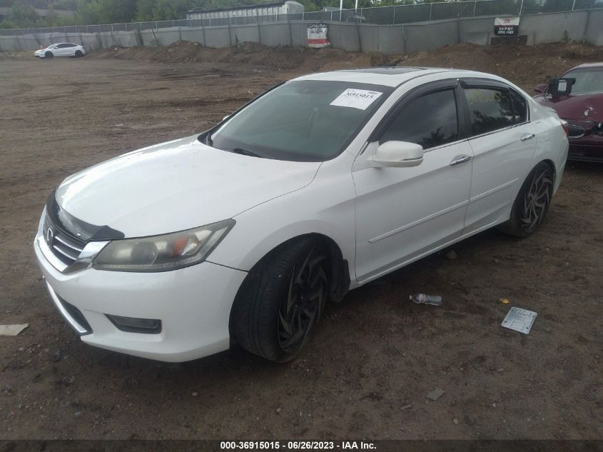 2014 HONDA ACCORD SEDAN EX-L - 1HGCR2F89EA038907
