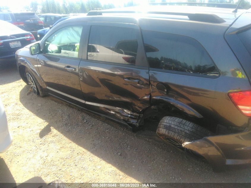 2018 DODGE JOURNEY SE - 3C4PDCAB8JT474142