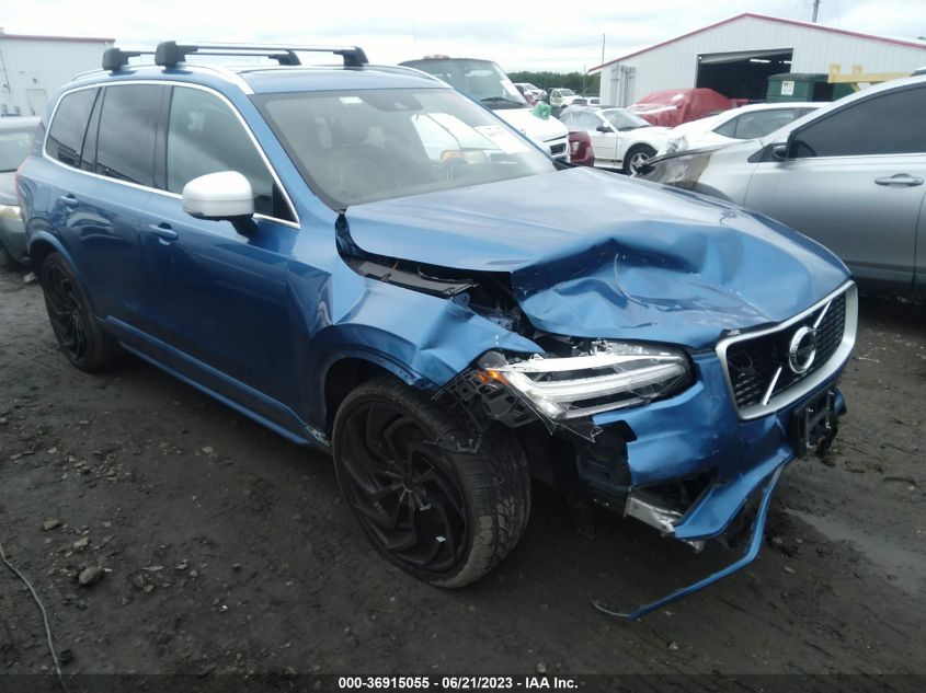 2016 VOLVO XC90 T6 R-DESIGN - YV4A22PM0G1059909