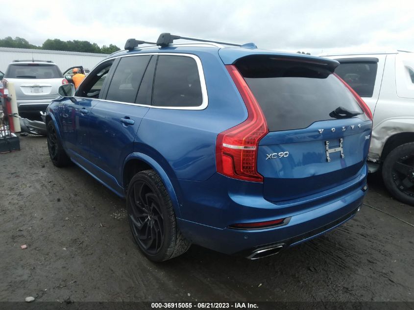 2016 VOLVO XC90 T6 R-DESIGN - YV4A22PM0G1059909