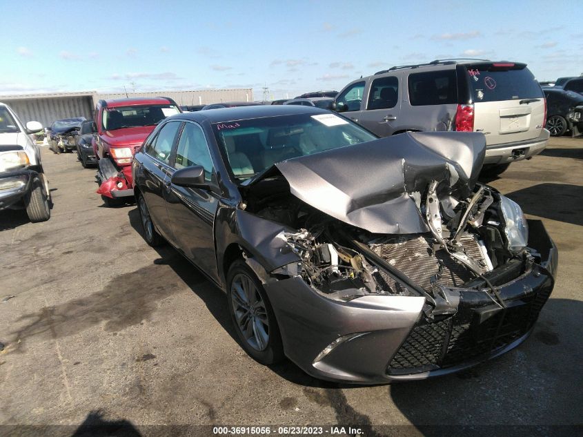 2017 TOYOTA CAMRY XLE/SE/LE/XSE - 4T1BF1FK4HU393281