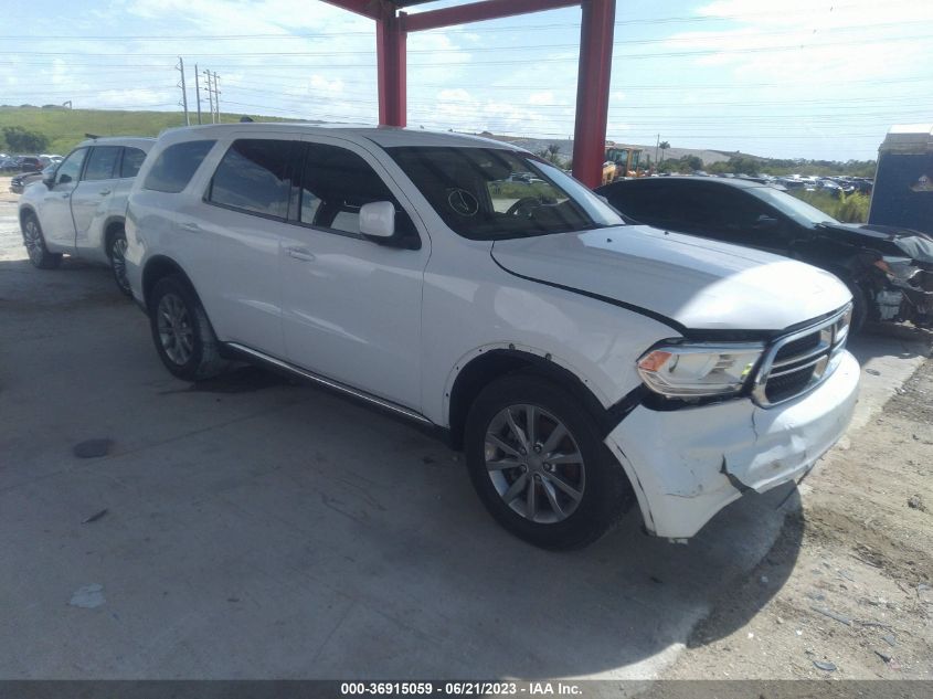 2018 DODGE DURANGO SXT - 1C4RDHAG7JC158129