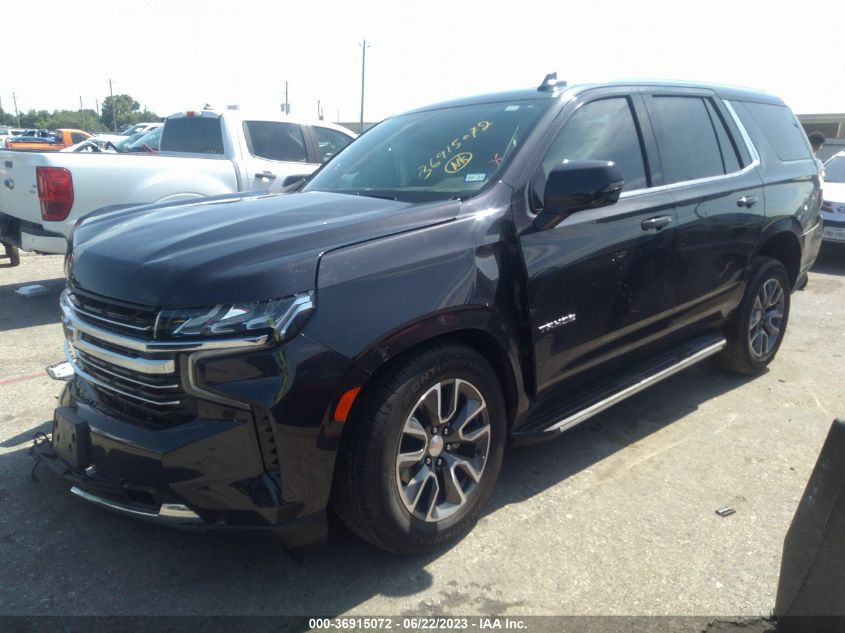 2022 CHEVROLET TAHOE C1500 LT - 1GNSCNKD5NR345838
