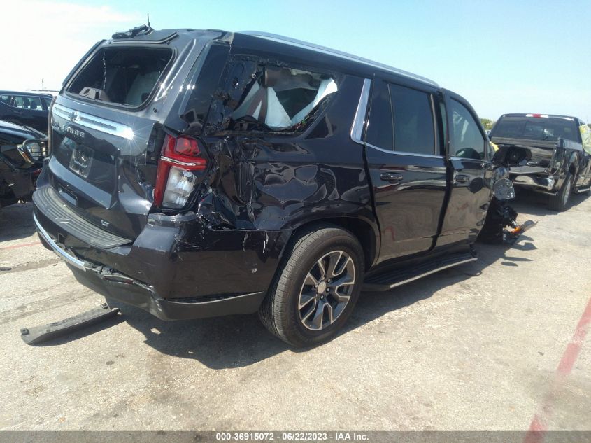 2022 CHEVROLET TAHOE C1500 LT - 1GNSCNKD5NR345838