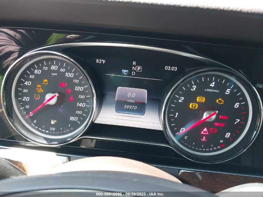 2017 MERCEDES-BENZ E-CLASS E 400 LUXURY - WDDZH6GB2HA188302