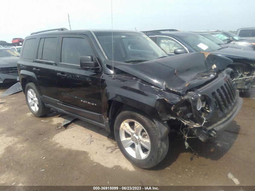 2013 JEEP PATRIOT LATITUDE - 1C4NJPFB2DD255901