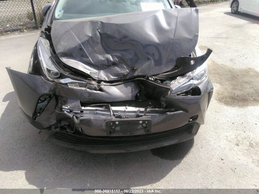 2019 TOYOTA PRIUS - JTDKARFU7K3070343