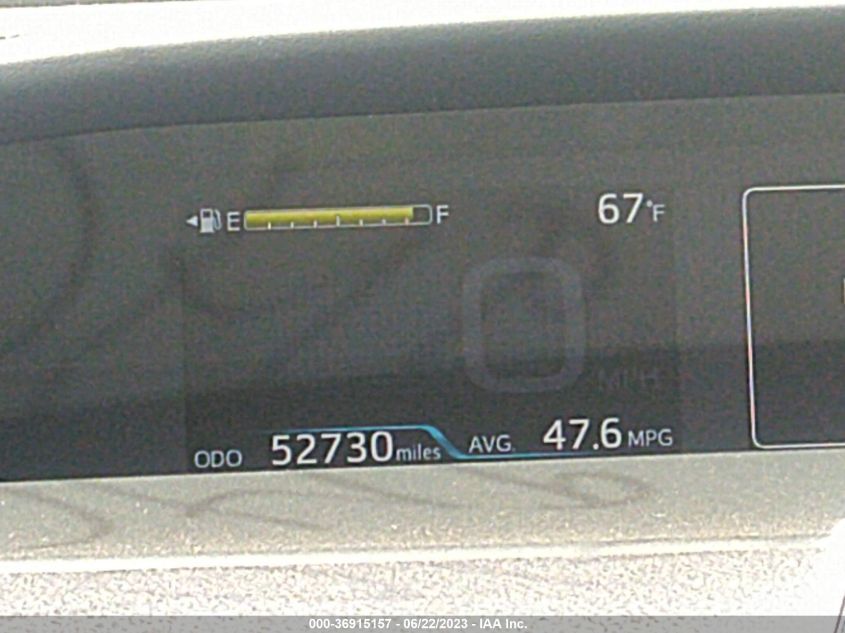 2019 TOYOTA PRIUS - JTDKARFU7K3070343