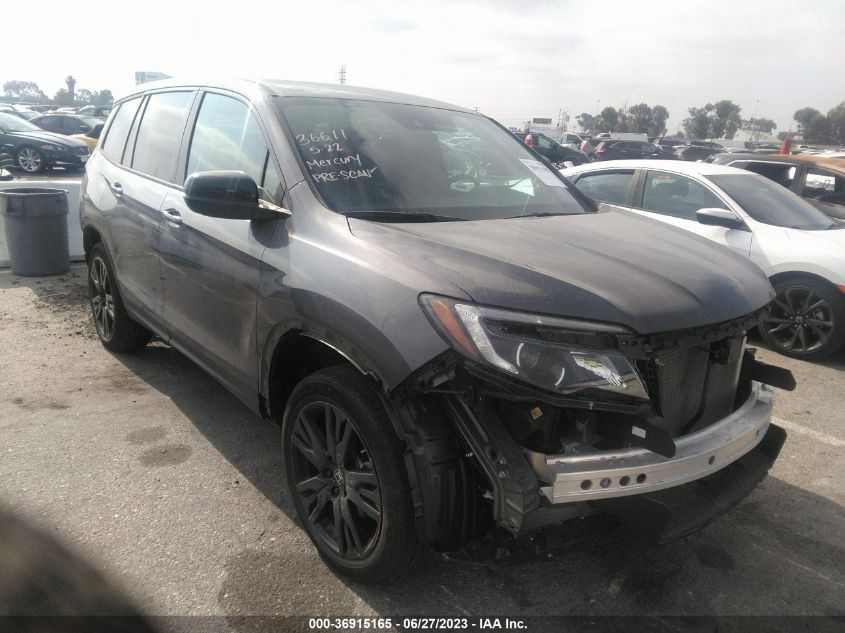 2021 HONDA PASSPORT SPORT - 5FNYF8H27MB034949