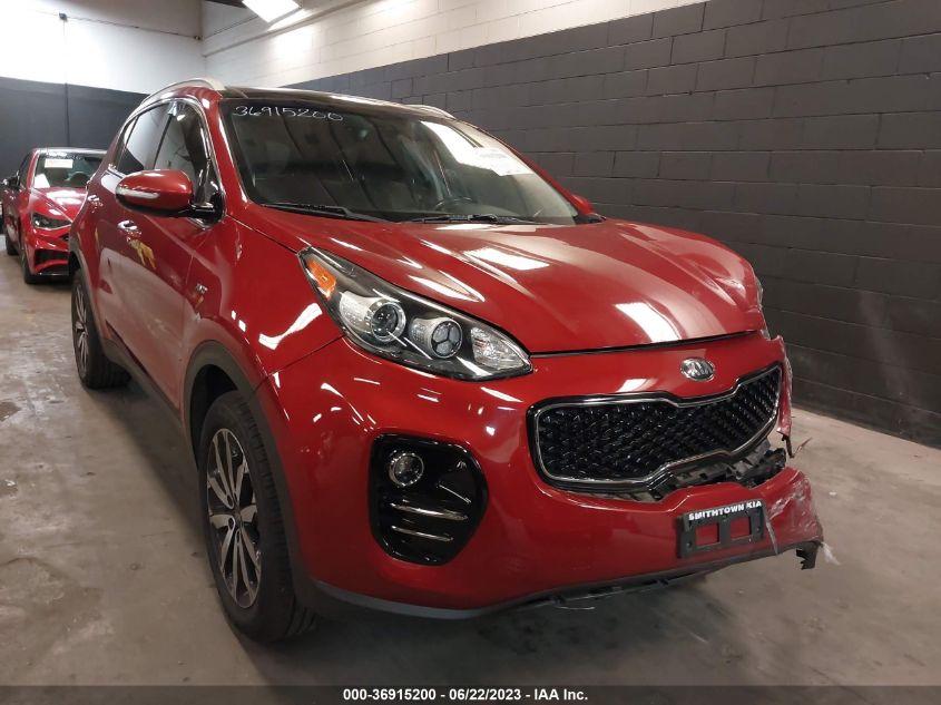 2017 KIA SPORTAGE EX - KNDPNCAC5H7297165