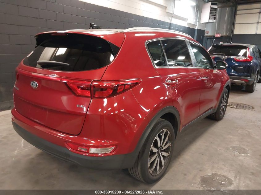 2017 KIA SPORTAGE EX - KNDPNCAC5H7297165