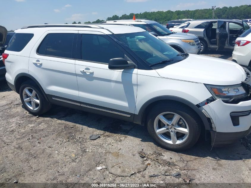 2019 FORD EXPLORER XLT - 1FM5K7D82KGA04517
