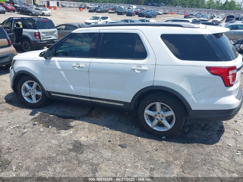 2019 FORD EXPLORER XLT - 1FM5K7D82KGA04517
