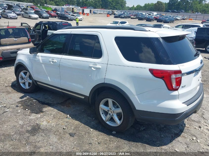 2019 FORD EXPLORER XLT - 1FM5K7D82KGA04517