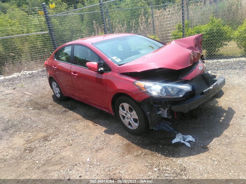 2015 KIA FORTE LX - KNAFX4A6XF5388959