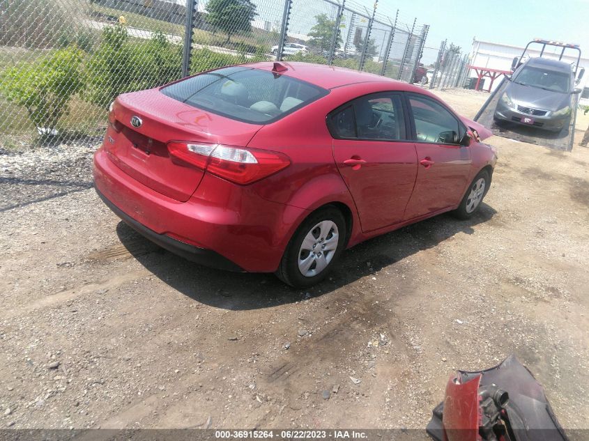 2015 KIA FORTE LX - KNAFX4A6XF5388959