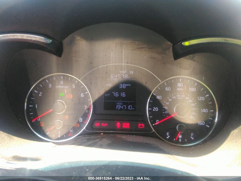 2015 KIA FORTE LX - KNAFX4A6XF5388959