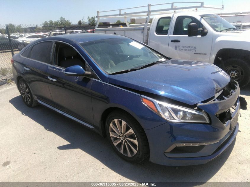 2017 HYUNDAI SONATA SPORT - 5NPE34AF4HH561047