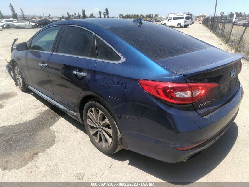 2017 HYUNDAI SONATA SPORT - 5NPE34AF4HH561047