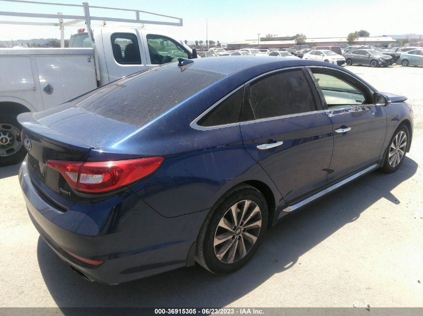 2017 HYUNDAI SONATA SPORT - 5NPE34AF4HH561047