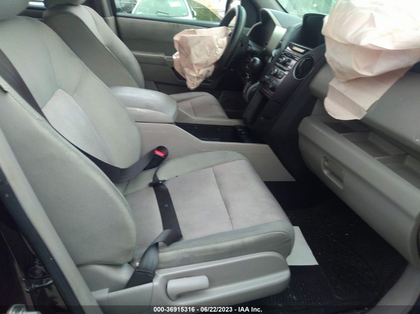 2013 HONDA PILOT EX - 5FNYF3H43DB002441