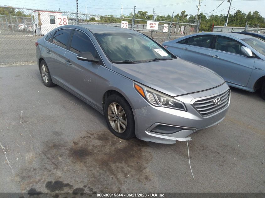 2016 HYUNDAI SONATA 2.4L SE - 5NPE24AF0GH265623