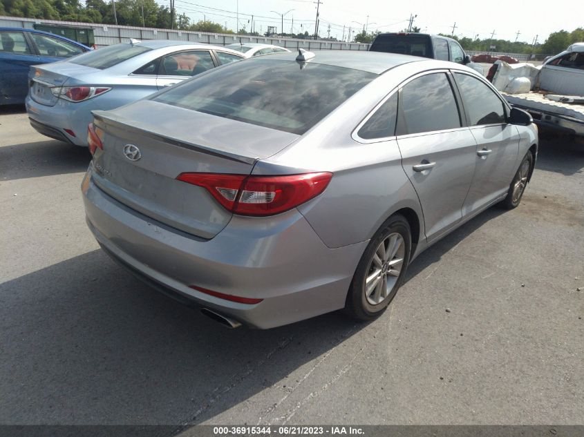 2016 HYUNDAI SONATA 2.4L SE - 5NPE24AF0GH265623