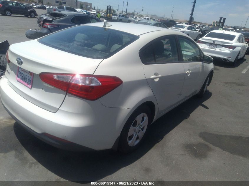 2015 KIA FORTE LX - KNAFK4A69F5323678