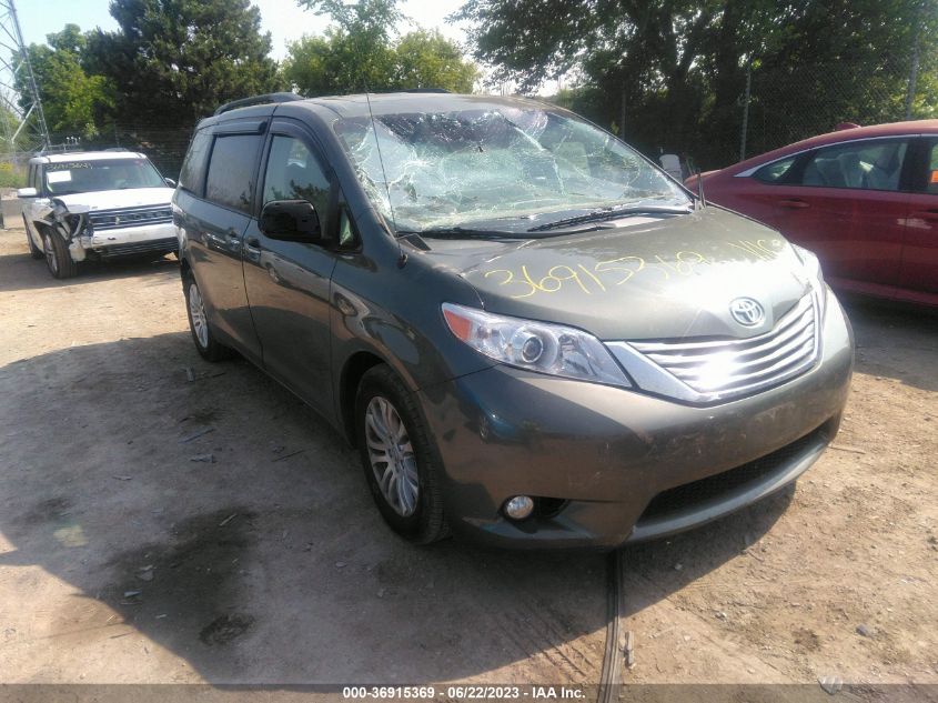 2014 TOYOTA SIENNA XLE/LIMITED - 5TDYK3DC2ES518604