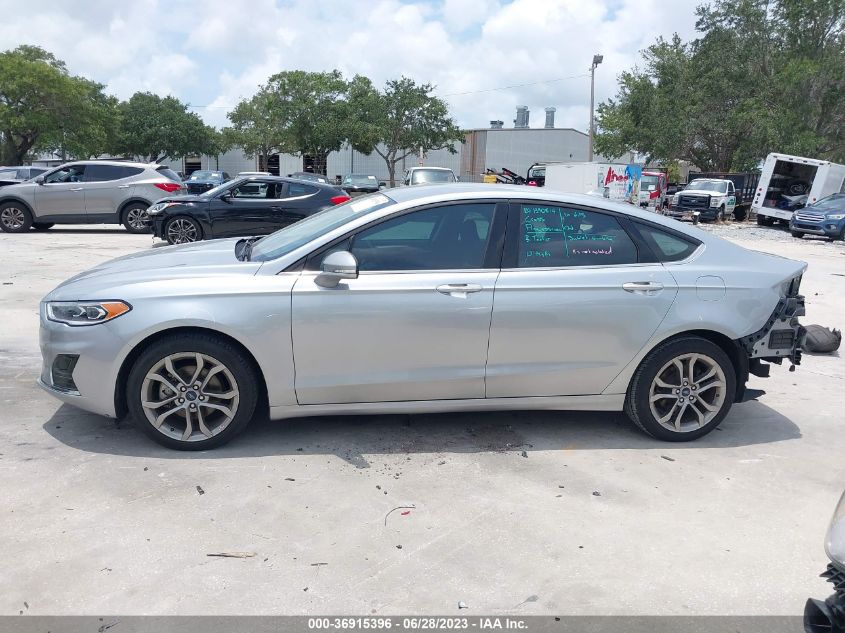 2020 FORD FUSION SEL - 3FA6P0CD1LR130965