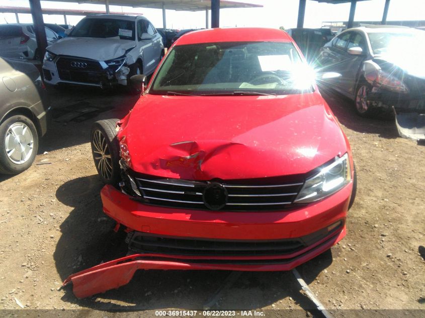 2016 VOLKSWAGEN JETTA SEDAN 1.8T SPORT - 3VWD17AJ9GM387117