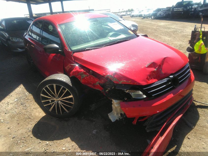 2016 VOLKSWAGEN JETTA SEDAN 1.8T SPORT - 3VWD17AJ9GM387117