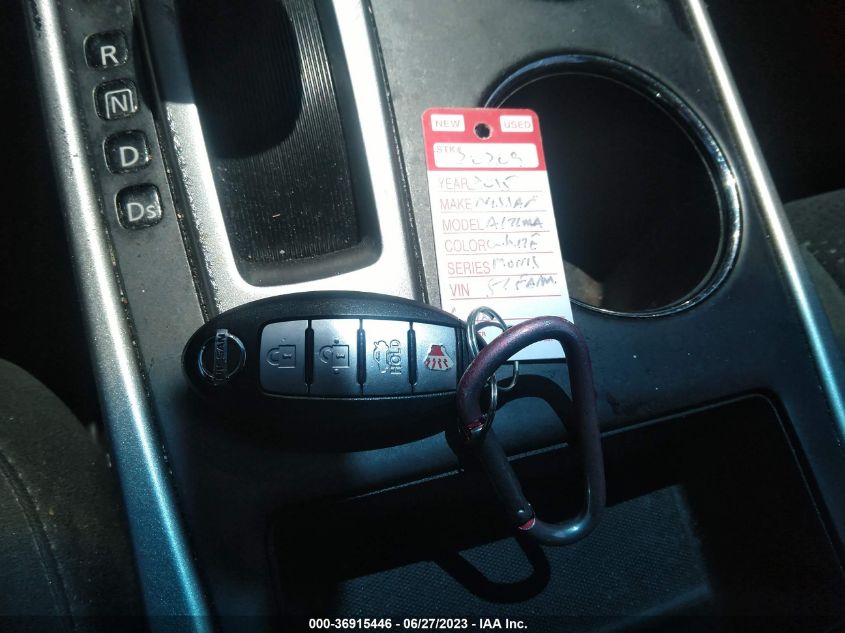 2015 NISSAN ALTIMA 2.5 S - 1N4AL3AP3FC587719